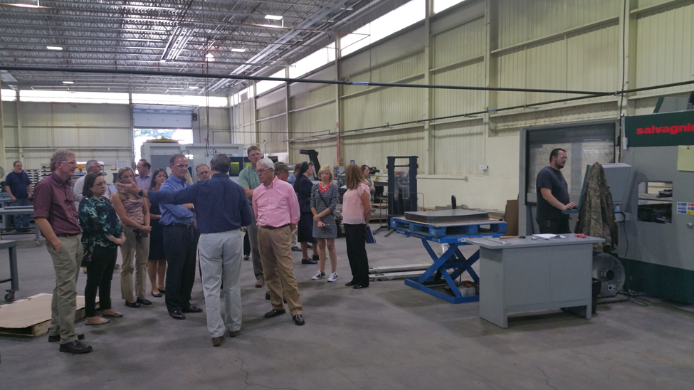 NH Charitable Foundation Board, Chapman Development and NCIC Tours NSA Industries’ Groveton Facility