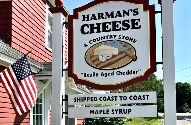 Harman's Cheese Country Store Sign