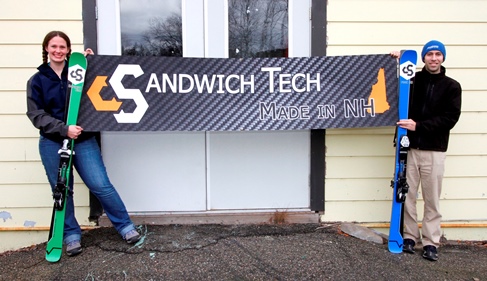 Sandwich Tech Skis